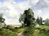 Thomas Moran Old Windmill, East Hampton, Long Island, New York
